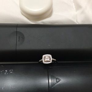 Size 9 CZ ring.  Great condition